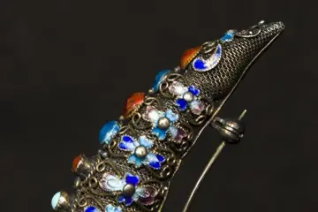 nagel dekking (1) - Zilver - China - 19e - 20e eeuw