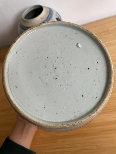 Two Blue & White Ginger Jars (2) - Porselein - China - 19e eeuw