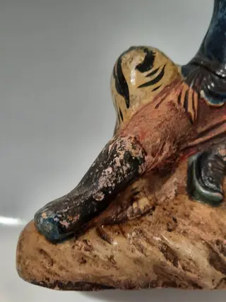 Beeld (1) - Terracotta - wu liedje - China - Begin 20e eeuw