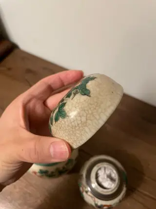 Gemberpotten (3) - Porselein - China - Begin 20e eeuw