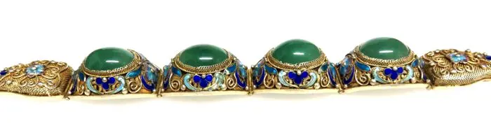 Armband - Sterlingzilver 925 - 45, 2 g - China - 20e eeuw