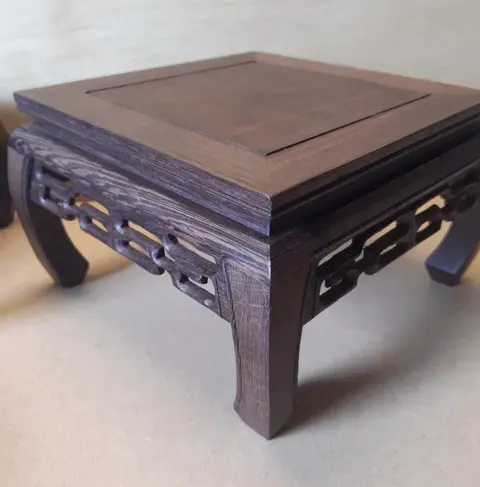 Hardhouten standaards, display's (5) - hard hout - China - 21e eeuw