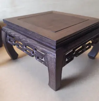 Hardhouten standaards, display's (5) - hard hout - China - 21e eeuw