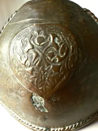 Grote antieke bronzen koe bel uit Tibet - Brons - China - 19e - 20e eeuw
