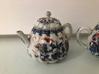 Theepotten (2) - Imari - Porselein - China - 18e eeuw