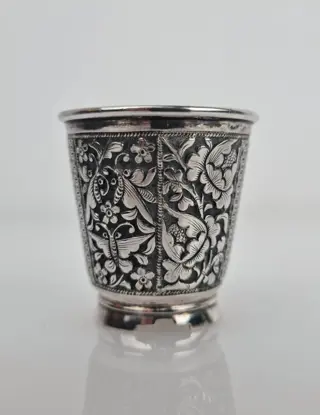 Cups - Verguld, Zilver - China - 19e - 20e eeuw