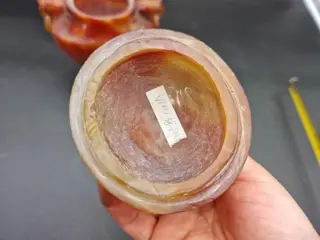 Vaas (1) - Agaat - China - 19e - 20e eeuw