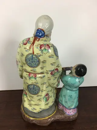 Snijwerk (1) - Porselein - China - Midden 20e eeuw