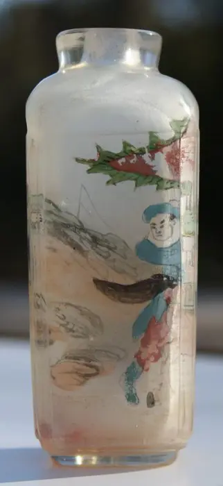 Snuiftabak-fles - Glas - China - Tweede helft 20e eeuw