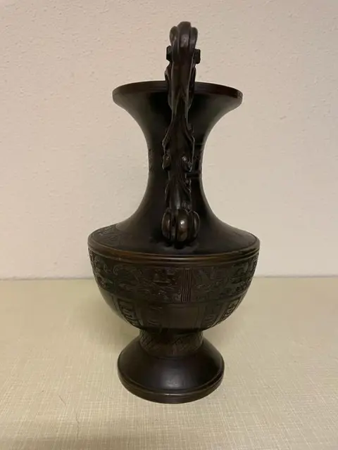 Bolle vaas (1) - Brons - China - 20e eeuw