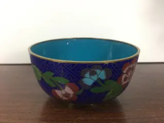 Kommen (4) - Cloisonne - China - Begin 20e eeuw