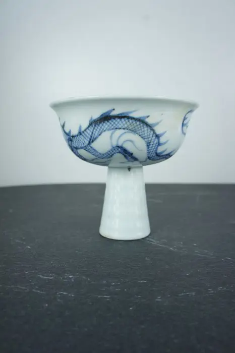 Stam kom - Porselein - China - Tweede helft 20e eeuw