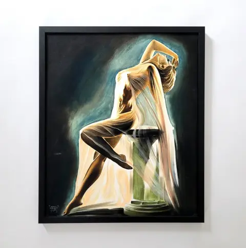 Hollandse school (XXI) - Impressionistisch vrouwelijk model