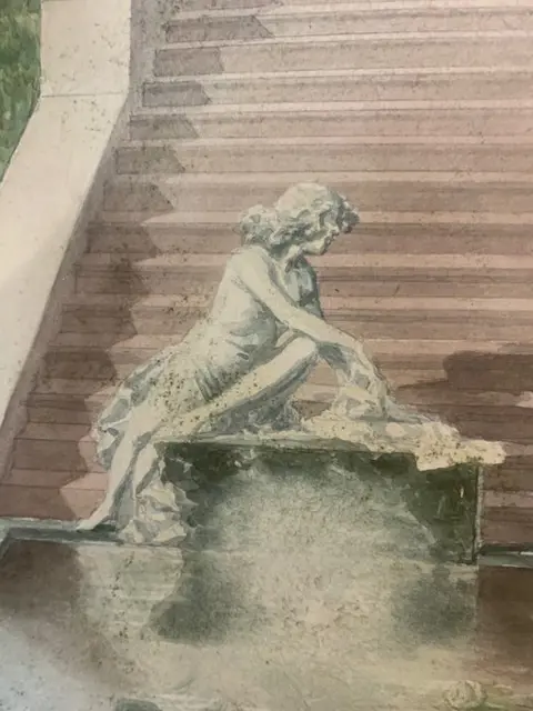 European School (XX) - Sketch for an Architectural Project of Garden