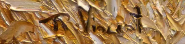 Vincent Rallo (1954) - Cabanon et oliviers à Ollioules en Provence