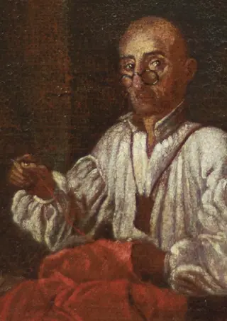 Michael Sweerts (1618–1664), Cerchia di - Scena di interno con sarto