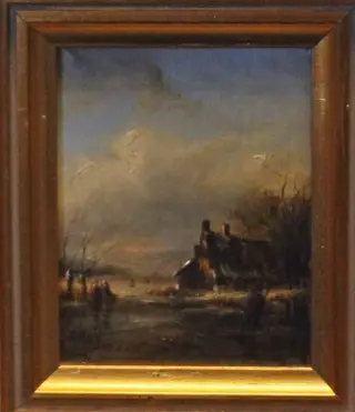 A.Vogt (XX) - Wintergezicht.