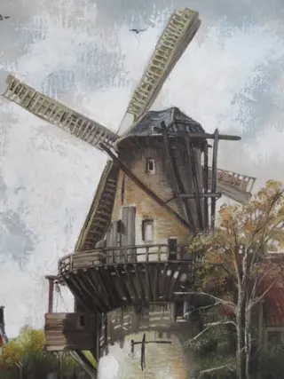 C. Vleugels (XX) - Zicht op Delft