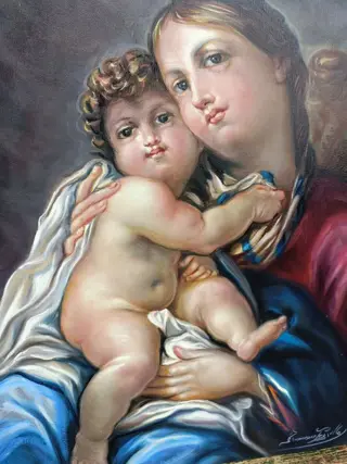 Francesco Pezzella, XX-XXI - Madonna con bambino