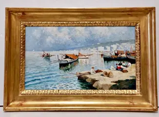 Attilio Pratella (1856-1949) - Ritorno dalla pesca