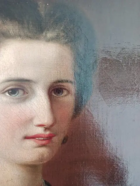 Scuola europea (XIX) - Ritratto di nobile donna