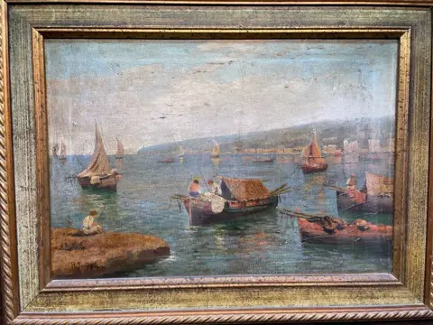 Radames Scoppa (1877-1957) - Nel Golfo di Napoli