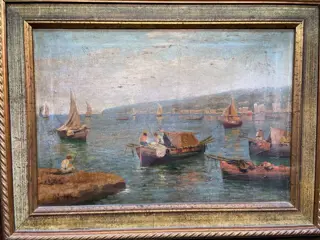 Radames Scoppa (1877-1957) - Nel Golfo di Napoli