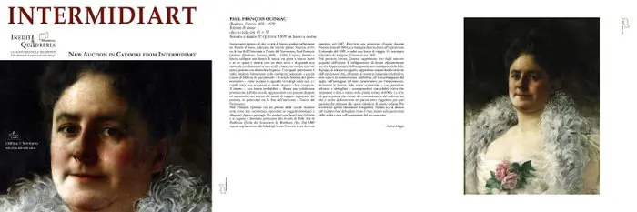 Paul François Quinsac (1858-1929) - Ritratto di donna