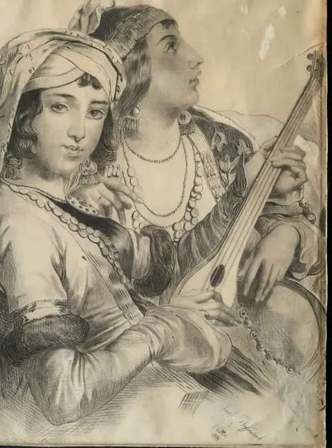 Joseph Weiffenbach (XIX) - Femmes orientales