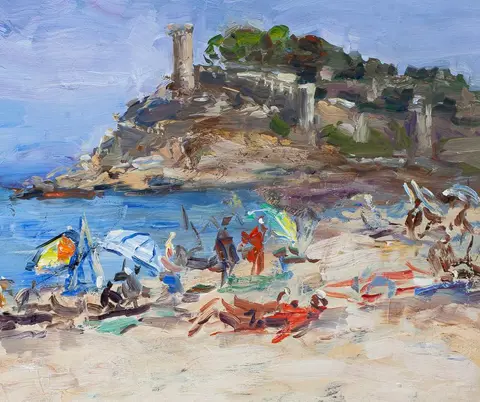Josep Cruañas (1942) - Tossa de Mar - Costa brava