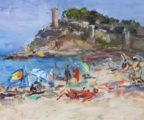 Josep Cruañas (1942) - Tossa de Mar - Costa brava