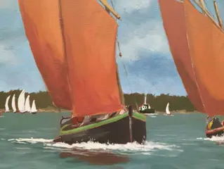 Maillet (XX) - La régate des Sinagots