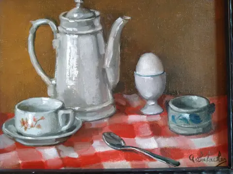 Gustaaf de Lintdecker (1929) - Ontbijt