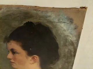 French school, late XIX century - Portrait