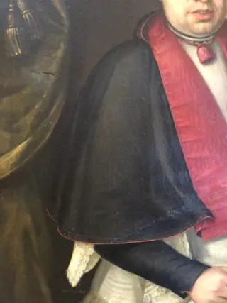 Escuela Española (XIX) - Retrato Eclesiastico