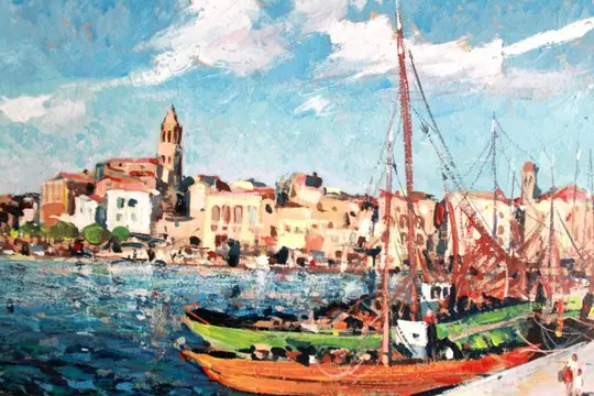 Ecole catalane (XX) - Pueblo mediterráneo