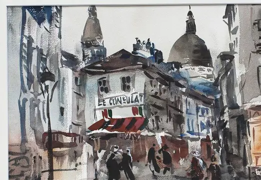 Josep Cruañas (1942) - Montmartre, Paris 1997