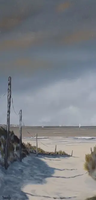 Cyril Beaufils - Série des chemins de plage