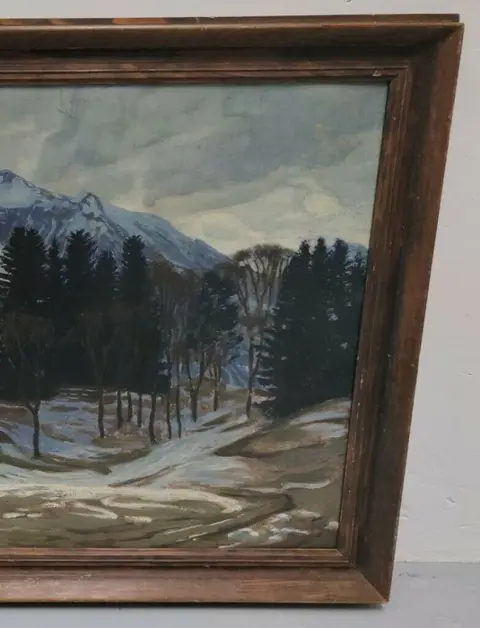 Deutsche Schule (XX) - Hochgebirgslandschaft