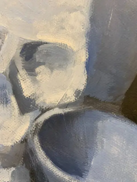 École Espagnole (XX) - Crâne Souriant