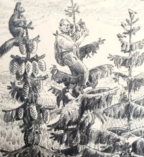 Eugen Nanz (1887-c.1956) - 6 Zeichnungen