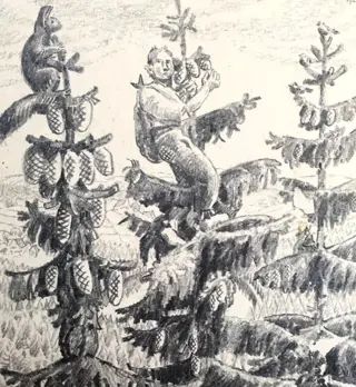 Eugen Nanz (1887-c.1956) - 6 Zeichnungen