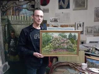Dmitry Kostylew (1976) - Rhododendrons au jardin botanique