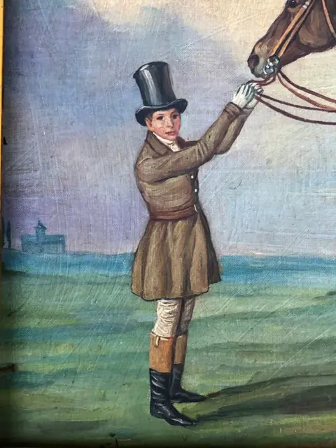 European School (XX) - Jinete con caballo