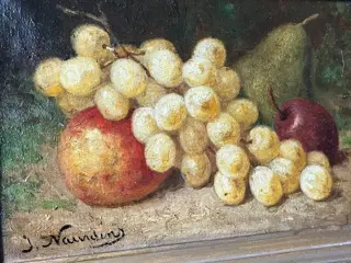 Joseph Nauwens (XIX) - Stilleven met fruit
