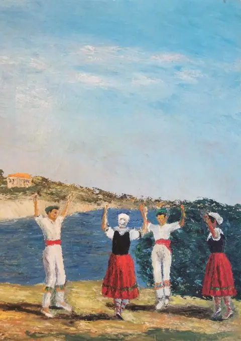 P Coudré XXe - La fête au Pays Basque