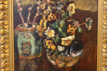 Evert Moll (1876-1955) - Anemonen dubbel vaas