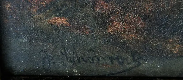 Julius Schönrock (1835-1878) - Berghof im Salzkammergut