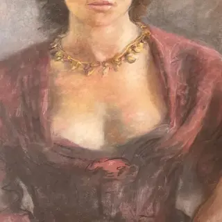 Pierre Deval (1897-1993) - Flower crown beauty