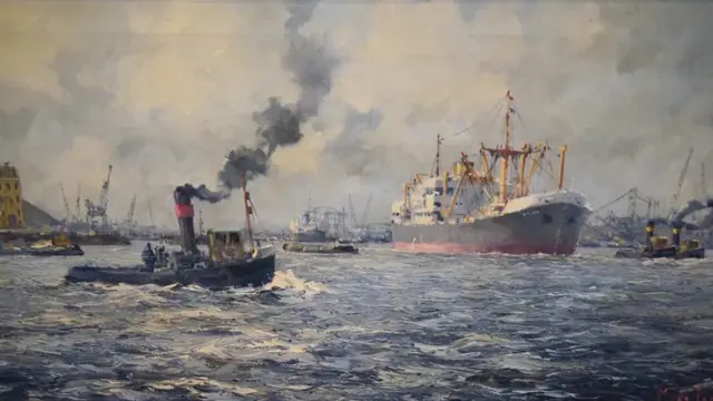 Marinus Johannes de Jongere (1912-1978) - Port de Rotterdam